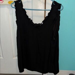 Elegant Black Sleeveless Top